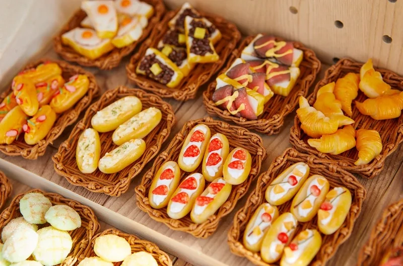 Sáng tạo thú vị với bánh mì nhỏ xinh clay