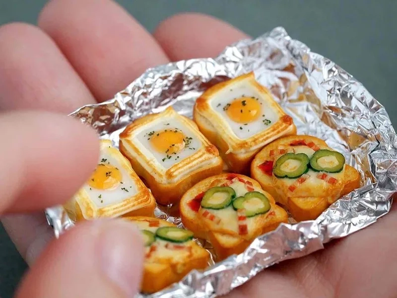 Sáng tạo xinh xắn với mô hình bánh mì handmade