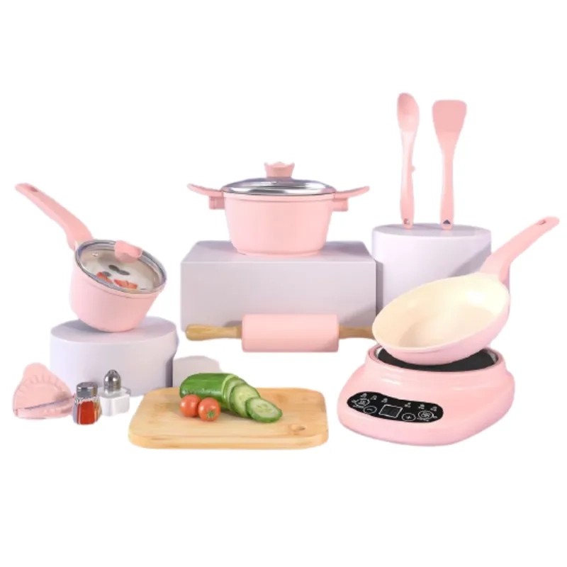 Trang trí sáng tạo với bộ bếp nhỏ trang trí