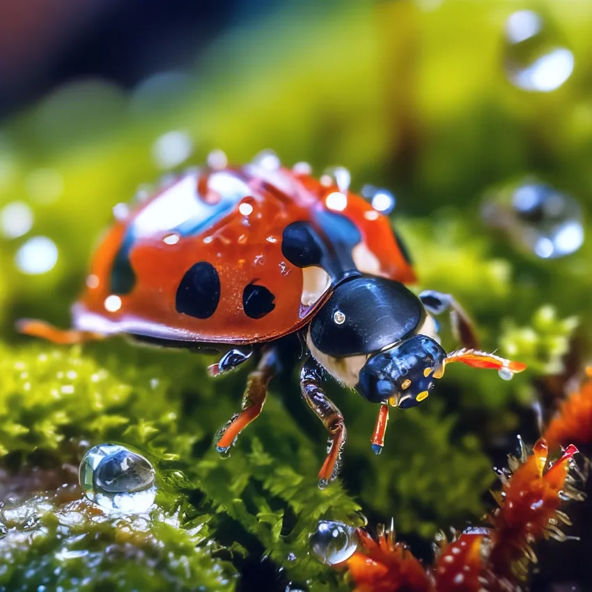 Sử dụng ánh sáng cho ảnh macro côn trùng để tạo chiều sâu