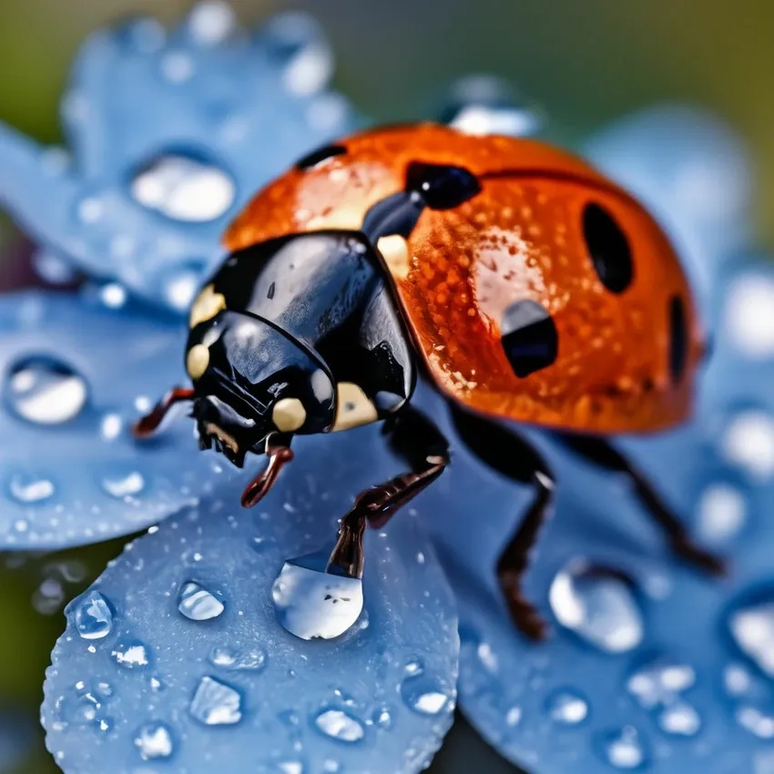 Tạo hậu cảnh ảnh macro côn trùng hài hòa và đẹp mắt