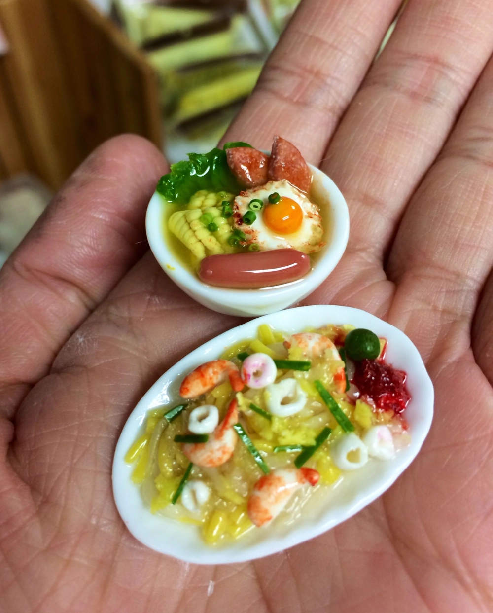 Bữa cơm size mini tái hiện bữa ăn gia đình thu nhỏ