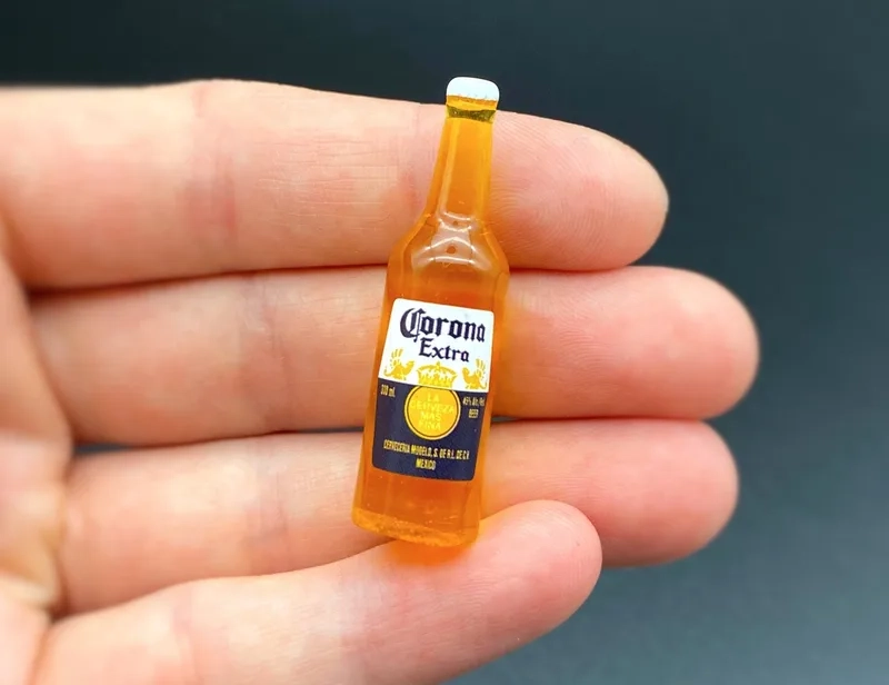 Thử sáng tạo với chai rượu mini handmade