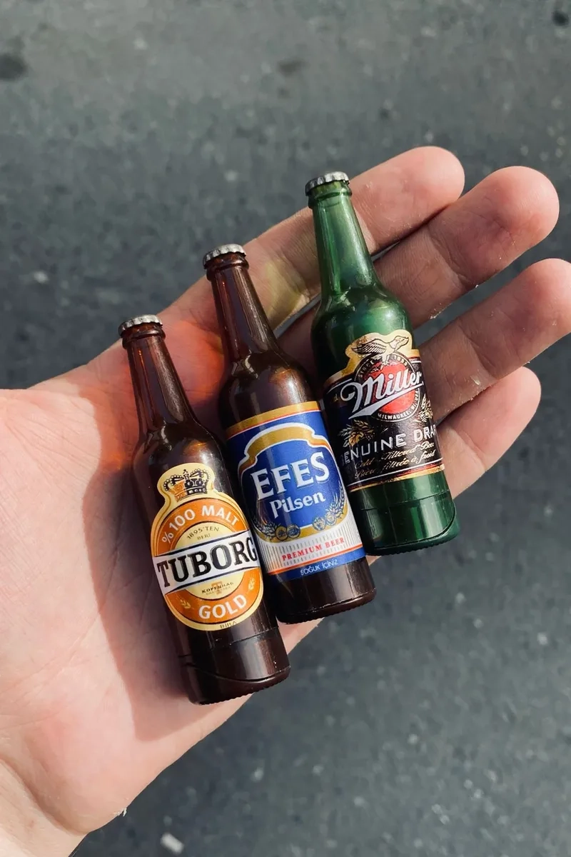 Dễ làm và sáng tạo với chai rượu mini handmade dễ làm