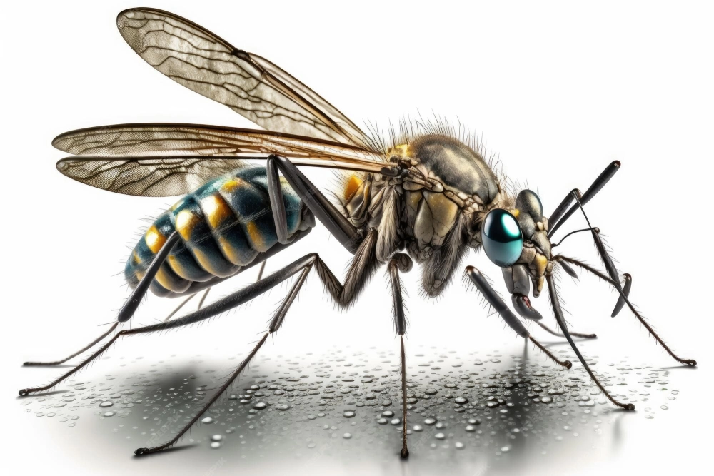 Khoảnh khắc muỗi đẻ trứng tạo thành bè trên mặt nước