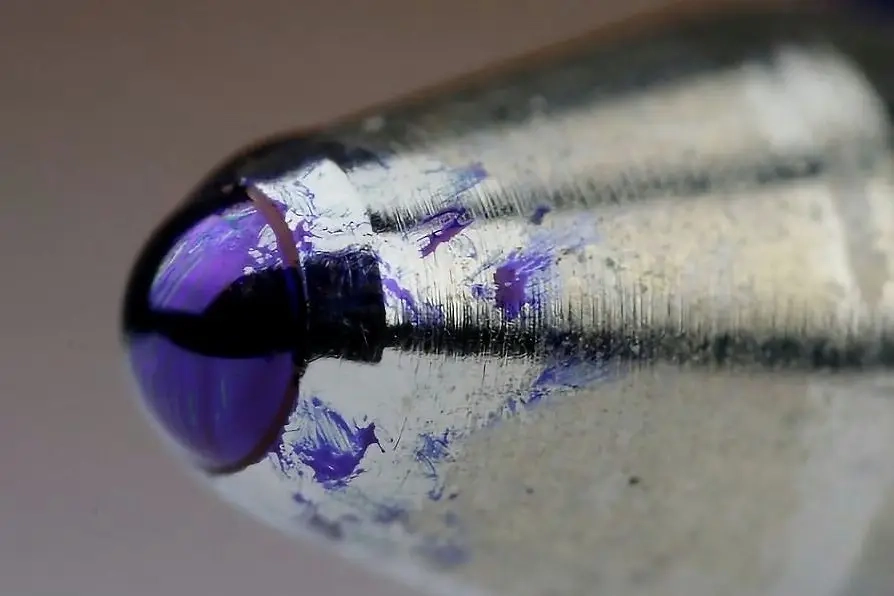 Nguyên lý hoạt động của bút bi nhìn gần thật thú vị