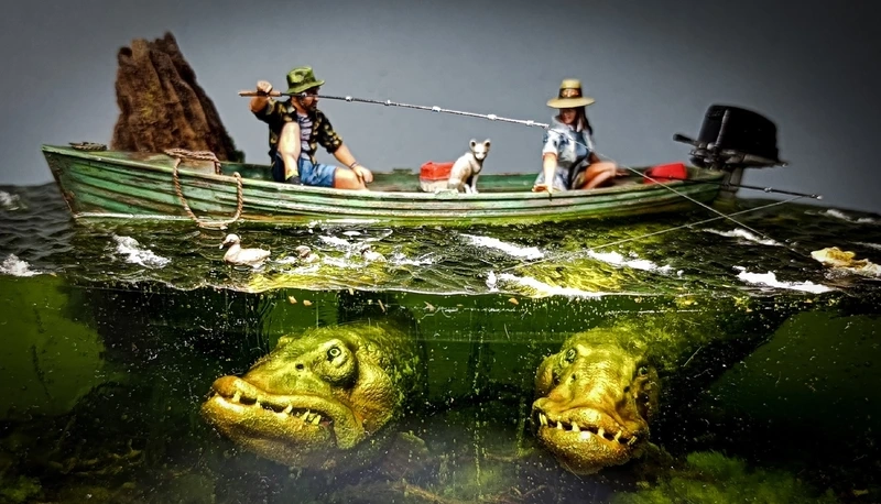 Diorama dưới nước là như thế nào? 