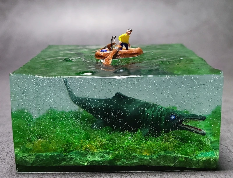 Ngắm thế giới trong suốt cùng diorama dưới nước trong suốt