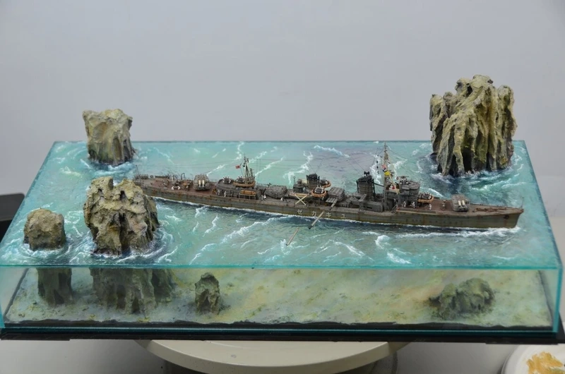 Nghệ thuật độc đáo qua diorama dưới nước mô hình nghệ thuật