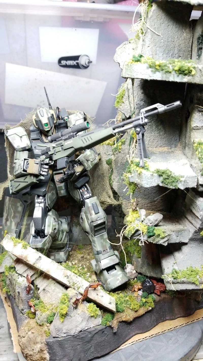 Handmade tinh xảo của diorama gundam đẹp handmade