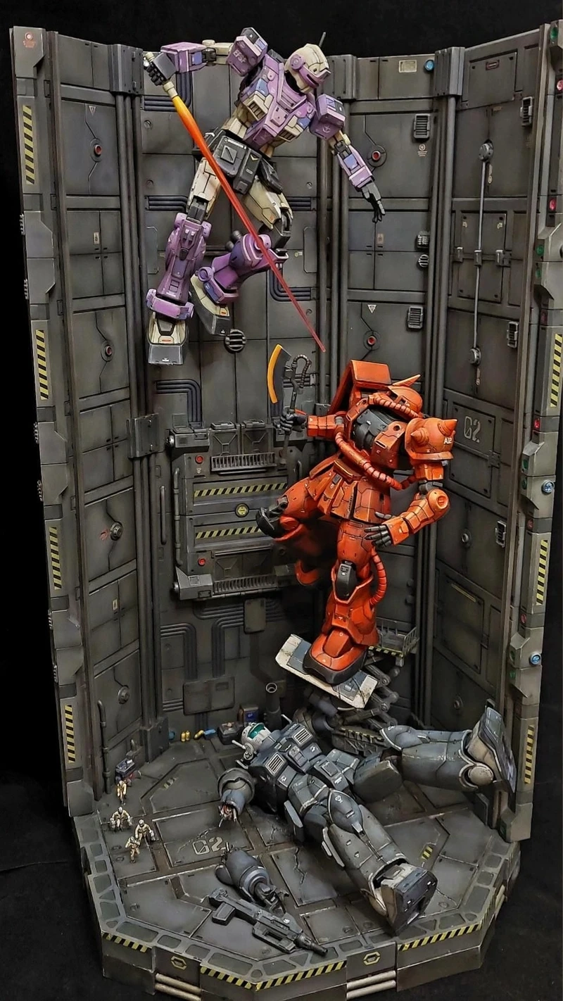 Phong cách độc đáo từ diorama gundam đẹp độc đáo