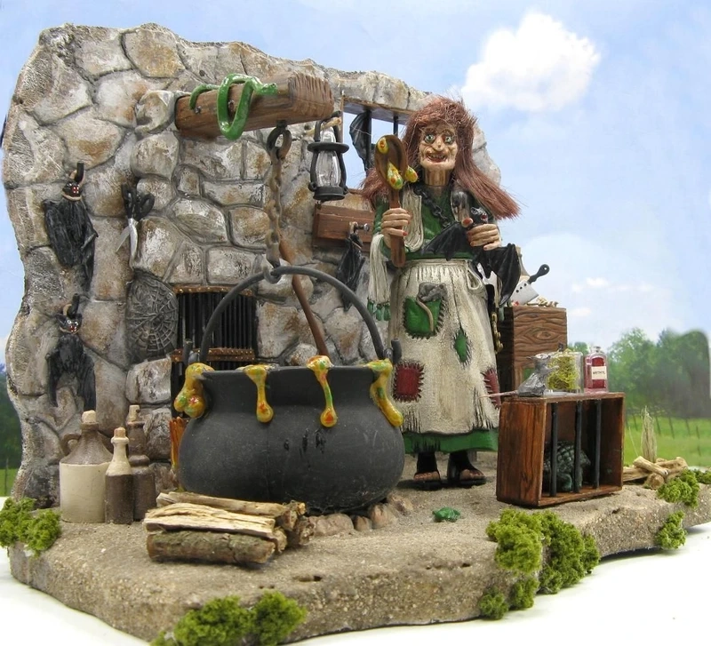 Tự tay tạo kinh hoàng với diorama kinh dị tự làm