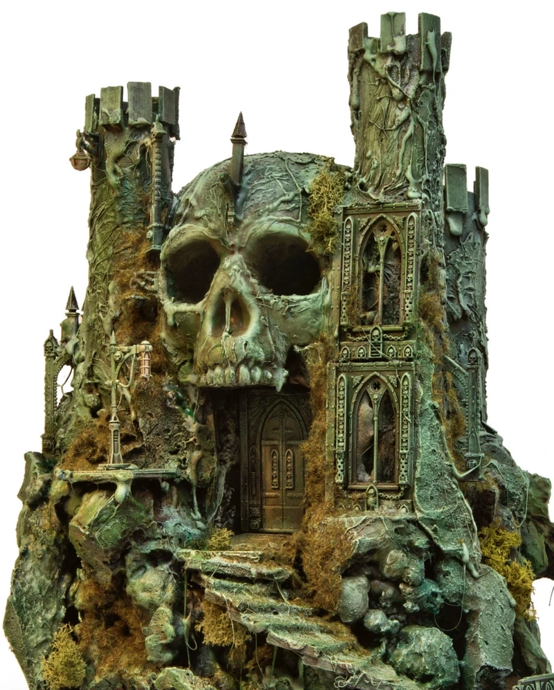 Tinh xảo kinh dị qua diorama kinh dị handmade