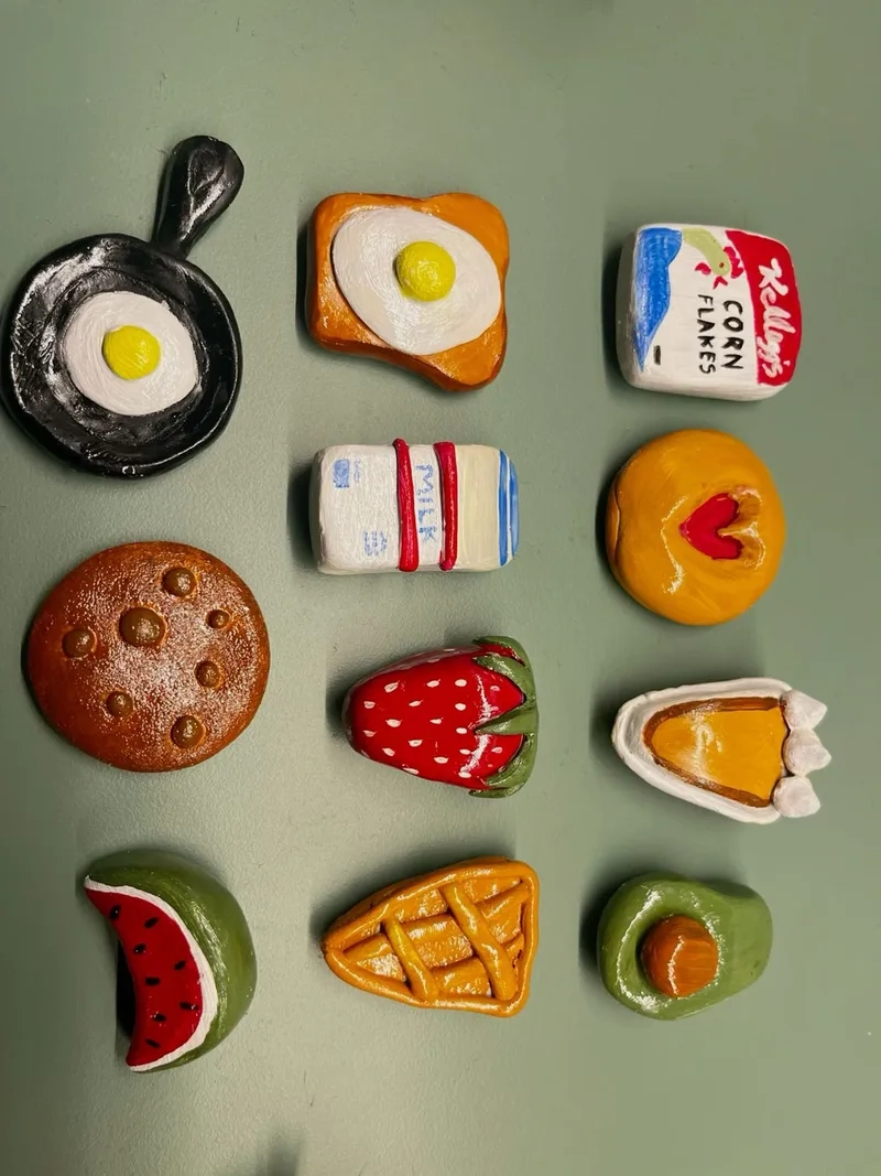 Tự tay làm đồ ăn handmade đất sét