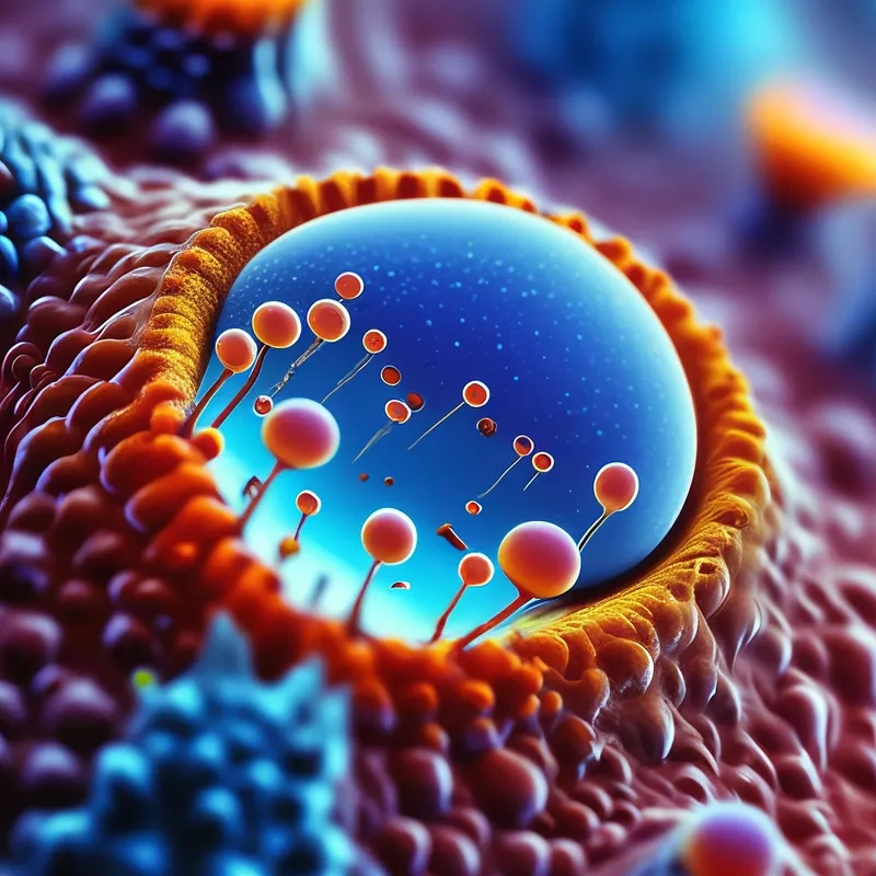 Trùng roi dưới kính hiển vi đang di chuyển