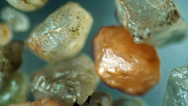 Cách phân loại hạt cát cơ bản