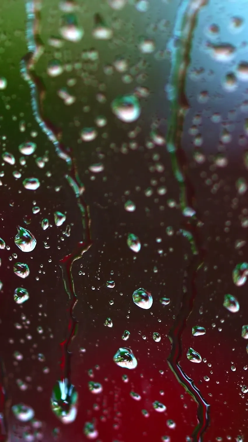 Ảnh macro giọt mưa ánh sáng tự nhiên lung linh tuyệt đẹp