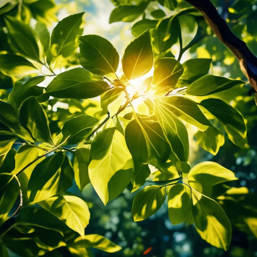 Chiêm ngưỡng ảnh macro ánh sáng xuyên lá tuyệt đẹp