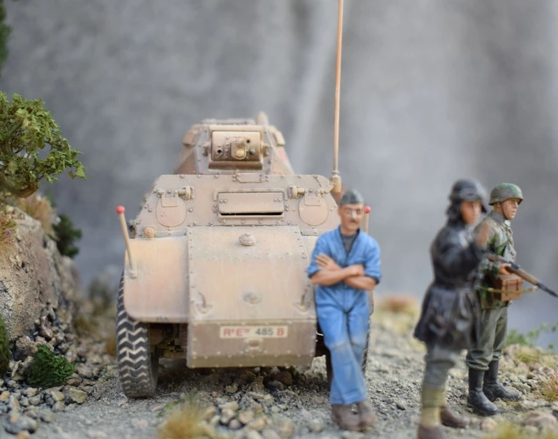 Trở về lịch sử với mô hình chiến tranh mini WW2