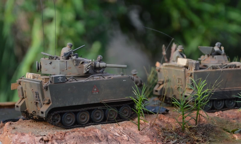 Sưu tầm tỷ lệ chính xác với mô hình chiến tranh mini 1:35