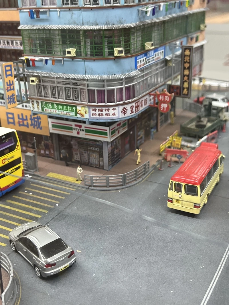 Không gian anime tái hiện bằng mô hình đường phố Nhật Bản anime