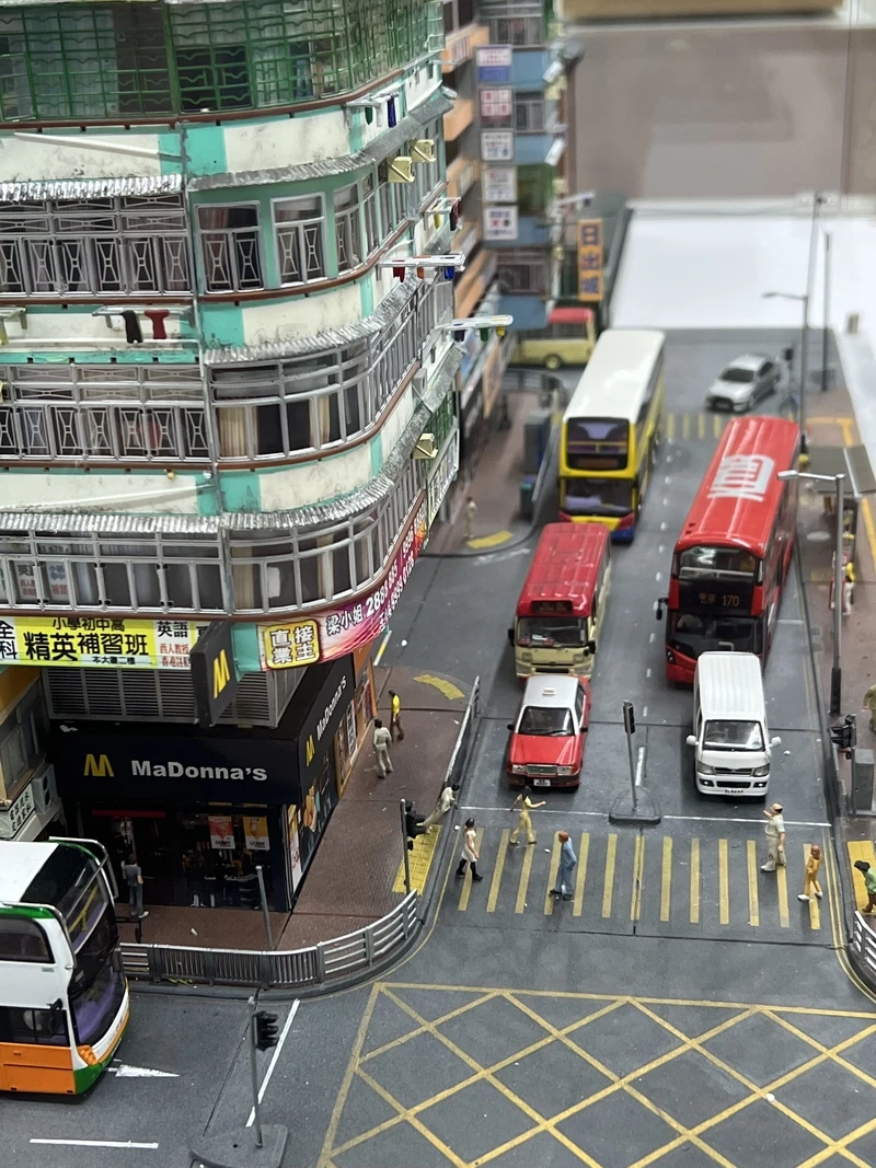 Vẻ hoài cổ của Nhật Bản qua mô hình đường phố Nhật Bản vintage