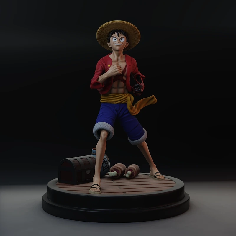Mini nhưng sống động với mô hình one piece tí hon mini