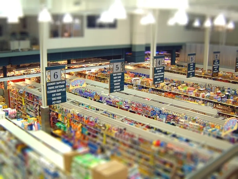 Thích hợp cho búp bê với siêu thị mini cho búp bê