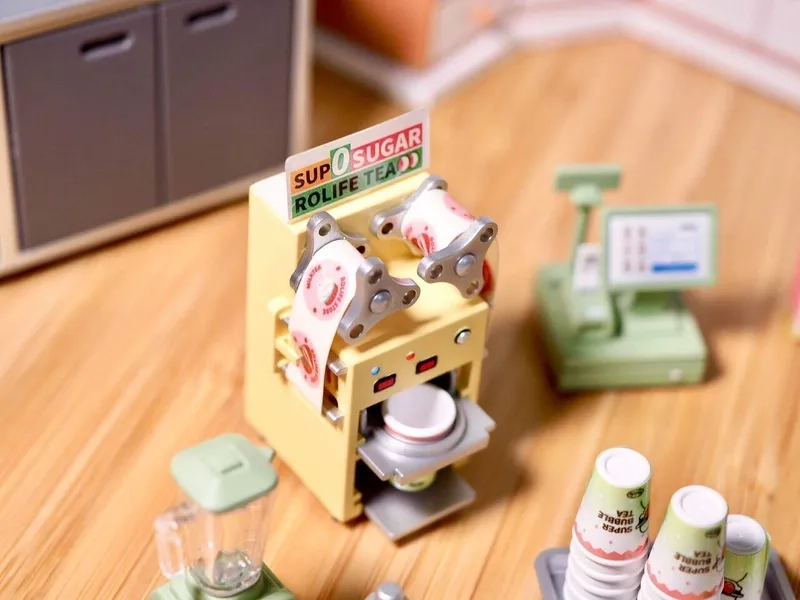 Trò chơi vui nhộn với mô hình cửa hàng đồ chơi mini