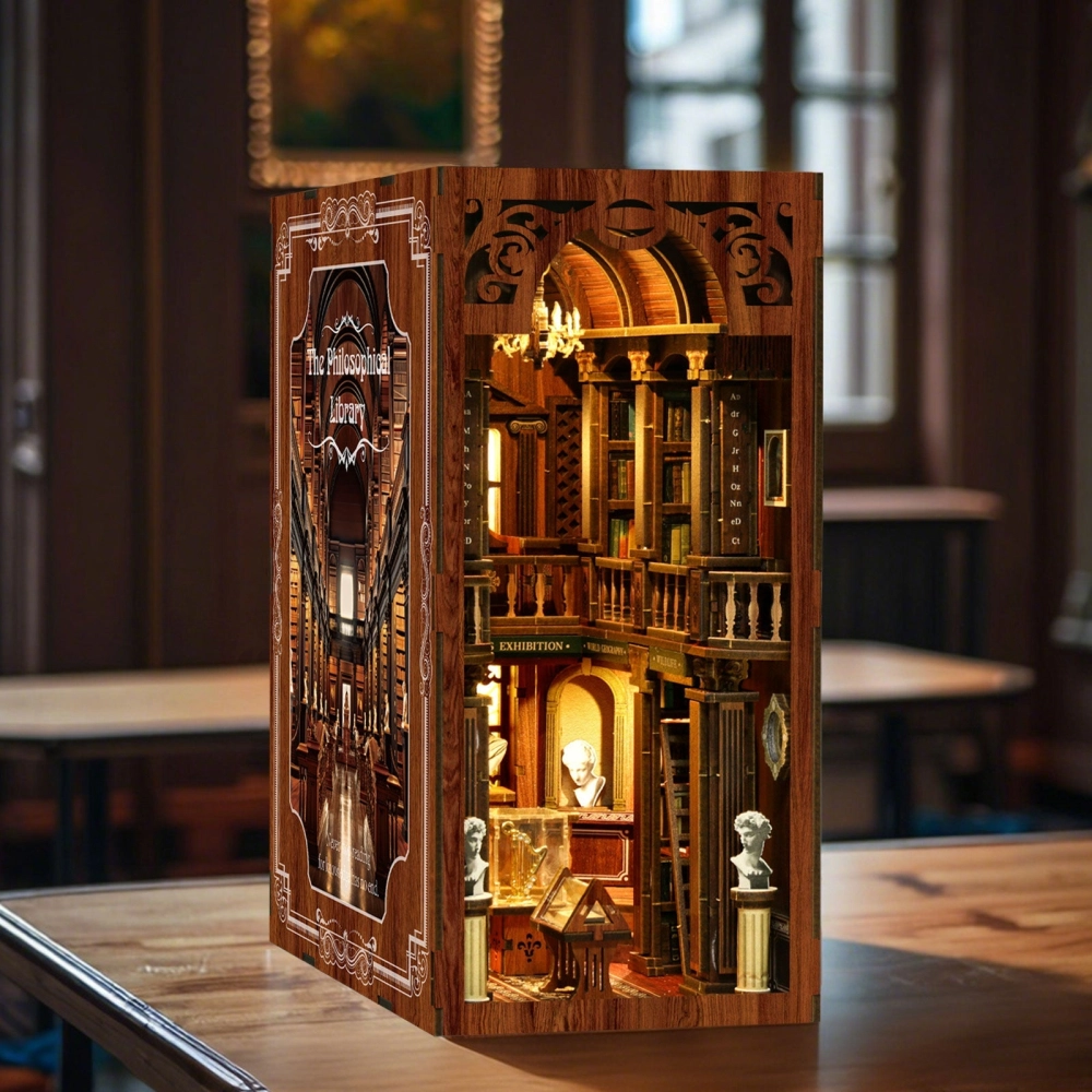 Mô hình thư viện châu âu mang vẻ đẹp cổ kính