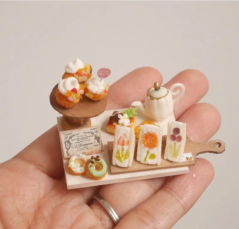 Sáng tạo với đồ ăn mini handmade đầy màu sắc