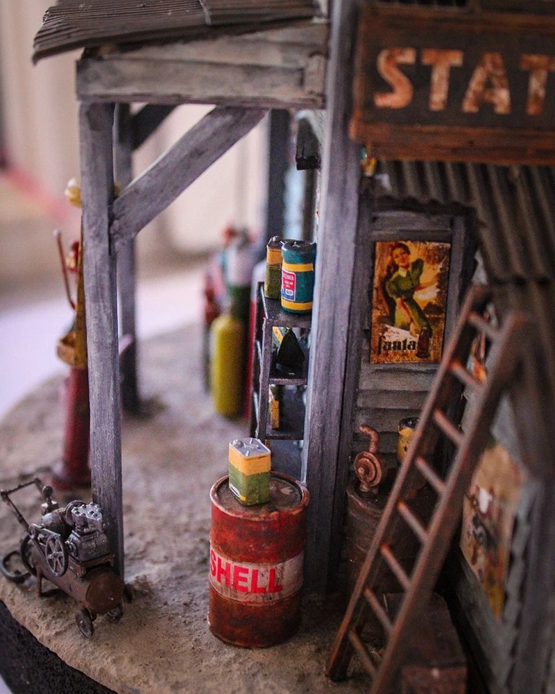 Say mê từng chi tiết của nghệ thuật diorama đẹp