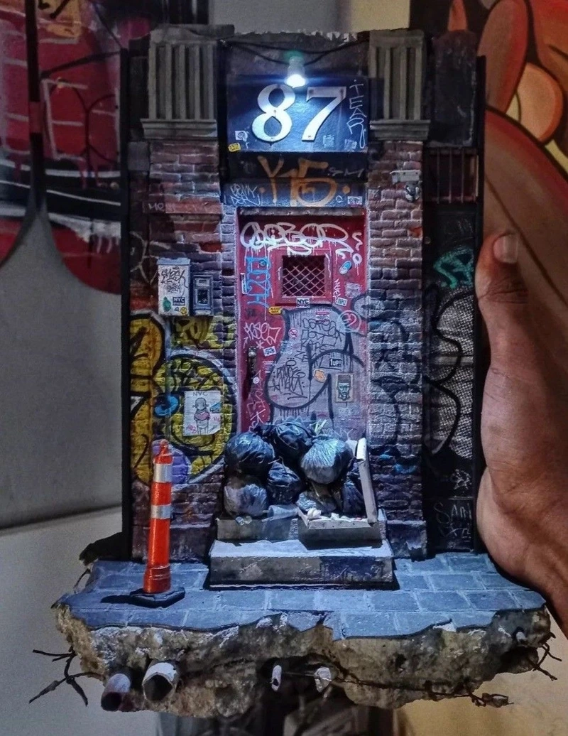 Đậm chất hoạt hình cùng nghệ thuật diorama anime