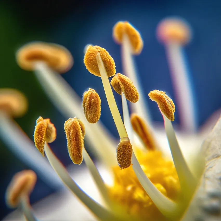 Chụp macro hoa làm nổi bật vẻ đẹp nhụy hoa macro