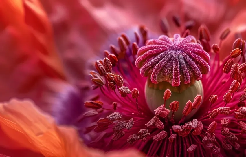 Lấy nét nhụy hoa chính xác giúp ảnh macro ấn tượng