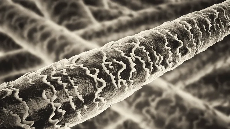 Tóc hư tổn dưới kính hiển vi