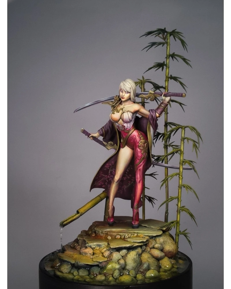 Sơn bằng tay hoàn hảo nhờ sơn mô hình tí hon bằng tay