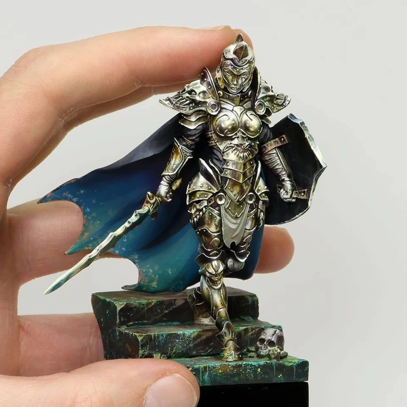 Wash tinh tế nhờ sơn mô hình tí hon kỹ thuật wash