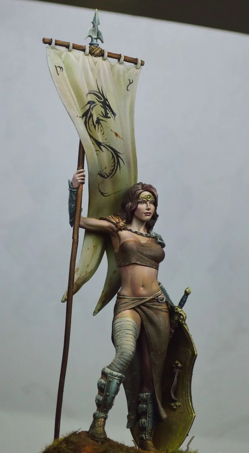 Màu sắc phong phú cùng sơn mô hình tí hon màu sắc