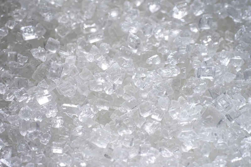 Hình ảnh tinh thể đường lấp lánh