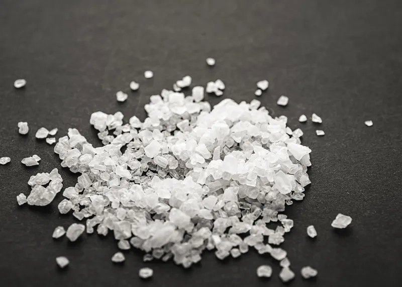 Muối biển phóng to dưới góc nhìn mới