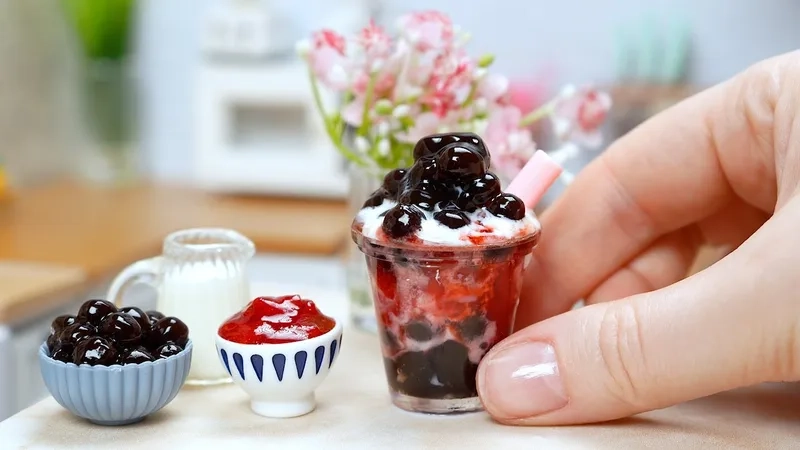 Thỏa sức sáng tạo với trà sữa nhỏ handmade