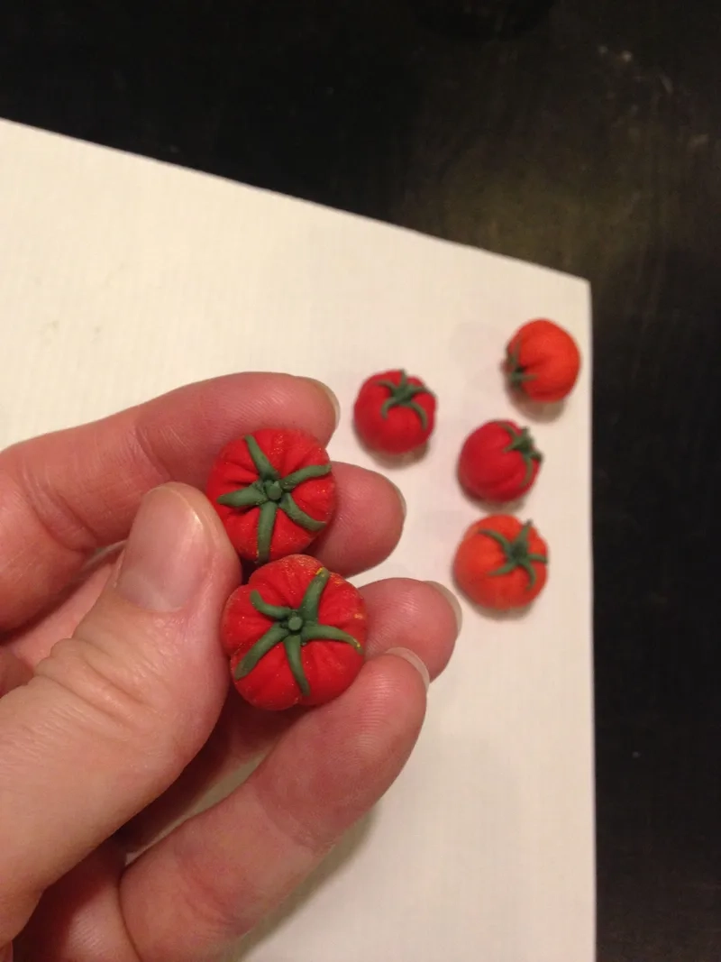 Tinh tế và nhỏ xinh với trái cây nhỏ handmade