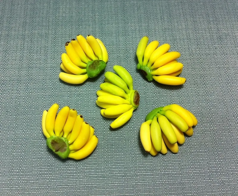 Trang trí bàn đẹp mắt với trái cây clay decor bàn