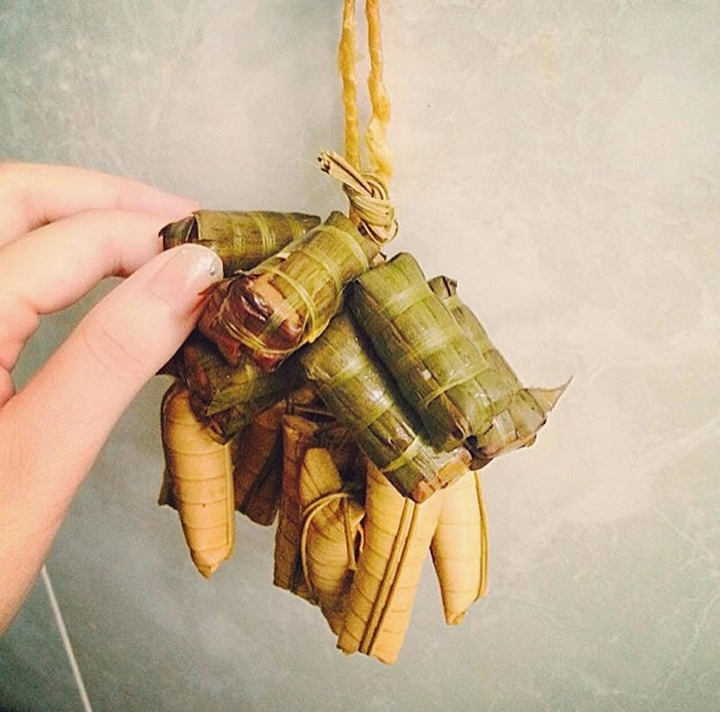 Bánh chưng tí hon xu hướng mới dịp Tết hiện đại