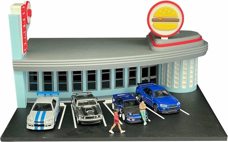 Mô hình người tí hon 1:64 độc lạ tạo điểm nhấn