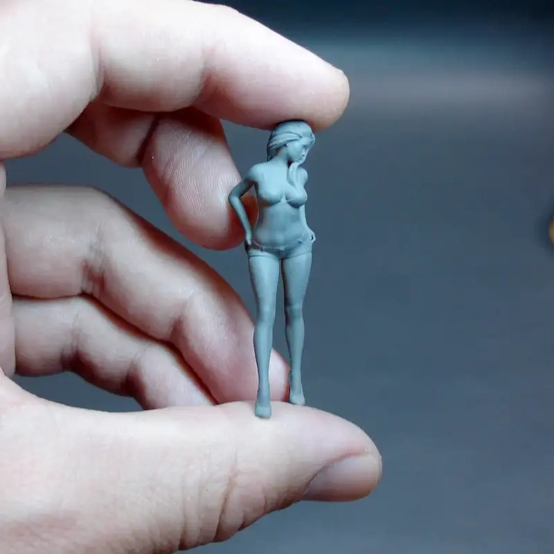 Hình ảnh mô hình người tí hon 1:64 rõ nét thực tế