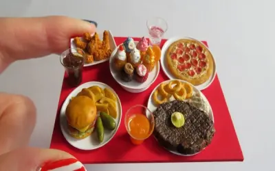 Làm bữa cơm tí hon chi tiết từ nguyên liệu đến hình ảnh