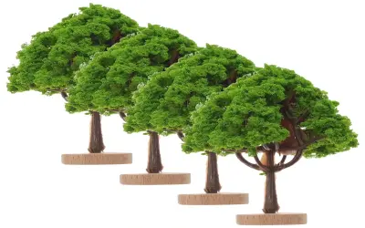 Khám phá nghệ thuật làm cây giả tí hon cho mô hình