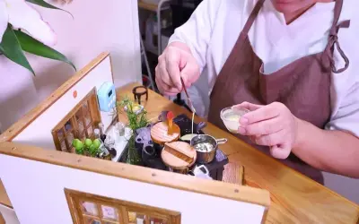 Nấu ăn tí hon sáng tạo với những món ăn mini hấp dẫn